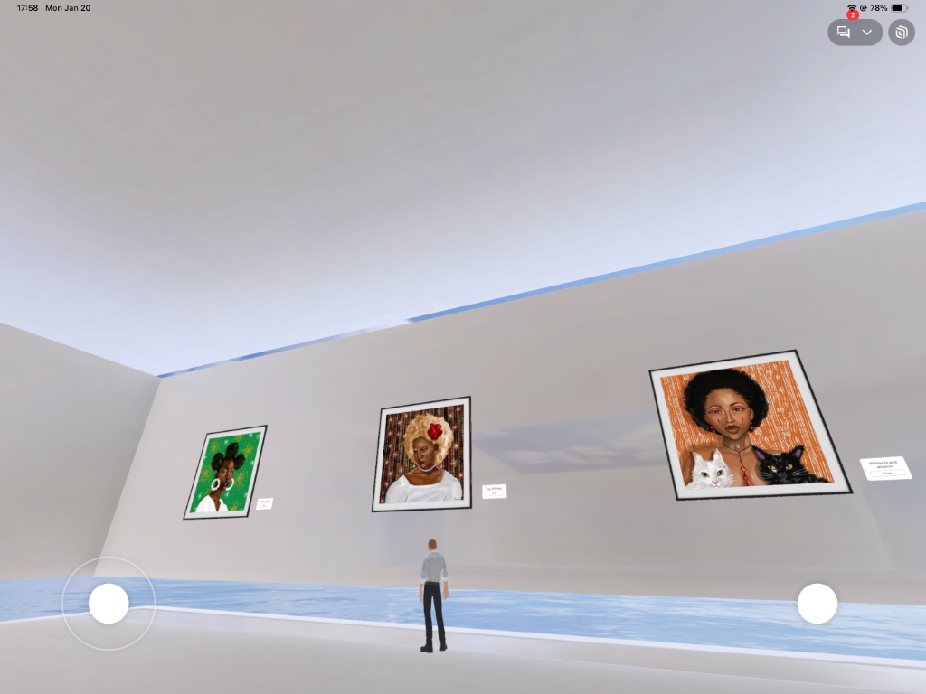 Virtual Reality Gallery Exhibition