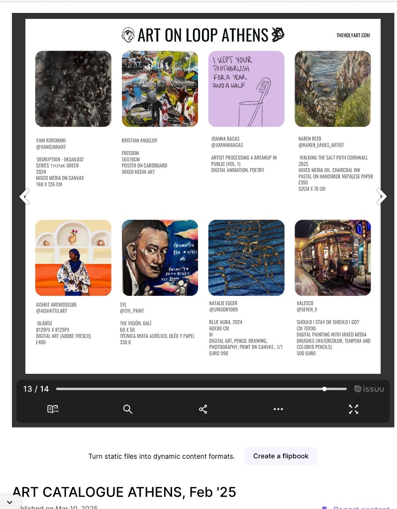 Art on Loop Athens Catalogue - Olábísí