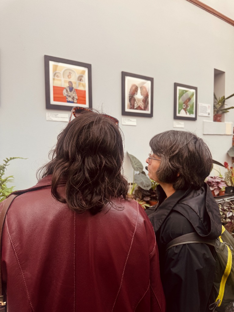 Saltaire Exhibition Visitors